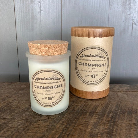 Champagne candle